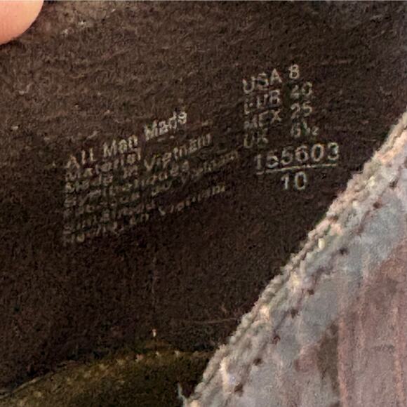 Christian Siriano Brown Faux Alligator High Heels, Stilettos, Pumps, Size 8 - Picture 7 of 7